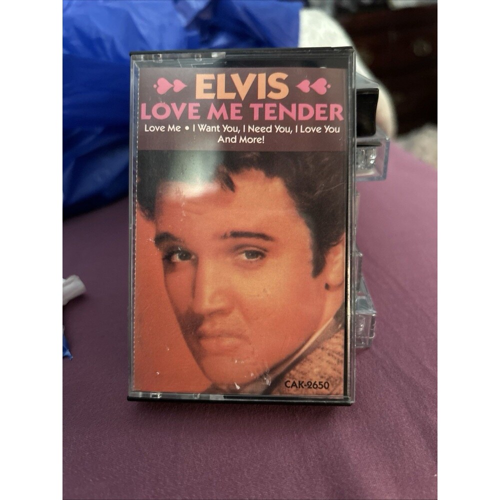 Elvis Presley "Love Me Tender" (Cassette Tape, 1995) RCA Camden